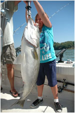 Smith Mountain Lake Striper Fishing Water Temperatures